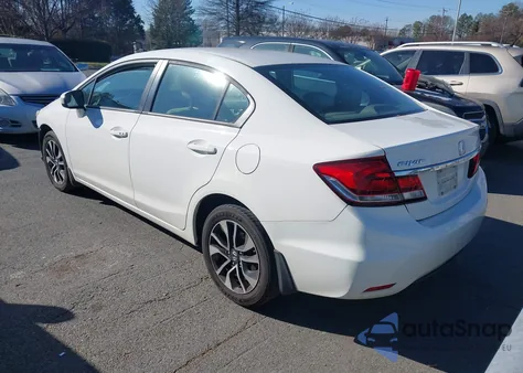 2015 Honda Civic Ex из США, поврежденный, VIN 2HGFB2F85FH501792